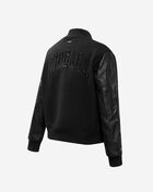 Chicago Bulls Triple Black Wool Varsity Jacket