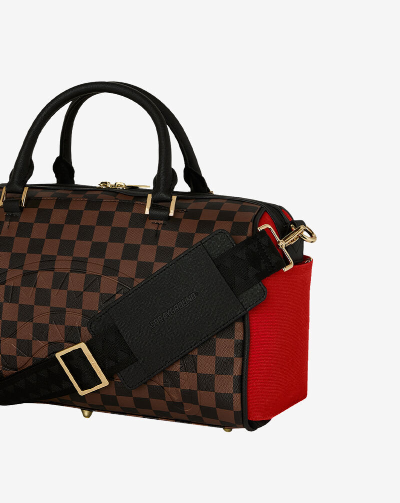 Sprayground Red Redemption Mini Duffle Bag D8898 Multi 5