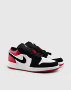Grade School Jordan 1 Low Black Toe