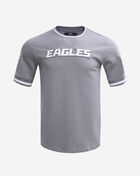 PRO STANDARD Philadelphia Eagles Classic Chenille Double Knit Tee FPE1410196-GRY Grey 1