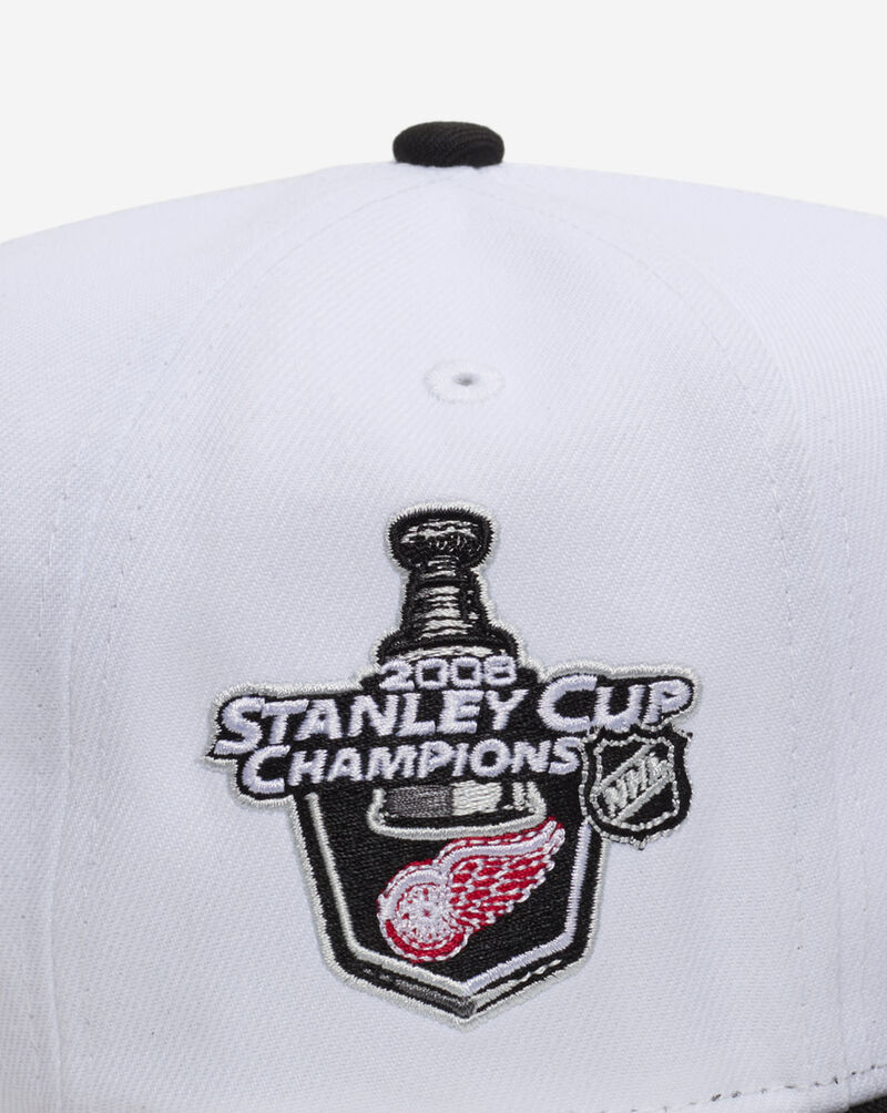 New Era 9Fifty Detroit Red Wings A-Frame Snapback Hat 71075529 White 2