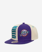 Mitchell  Ness Utah Jazz NBA Pop Panel Snapback HHSS5154-UJAYYPPPOFWH Purple 1