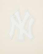 New York Yankees Neutral Drop Shoulder Fleece Pullover Hoodie