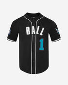 Charlotte Hornets Lamelo Ball Pullover #1 Mesh Button Up Shirt