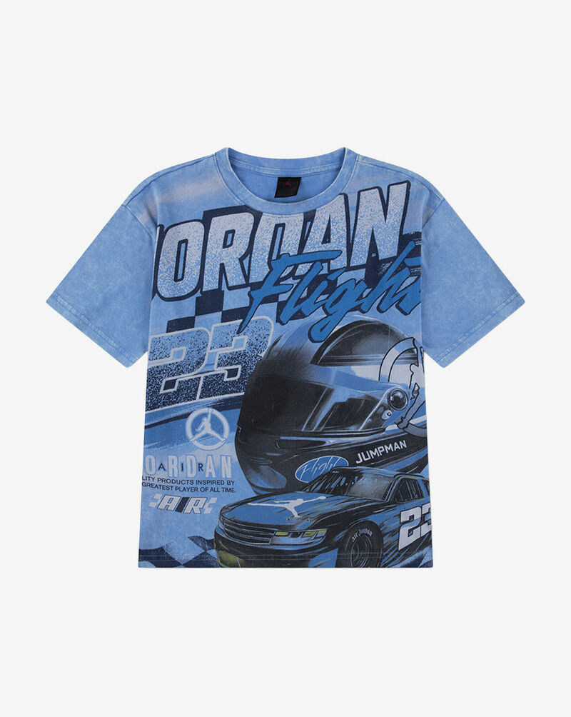 Jordan Big Kids' Racing Tee 95F979-B9F Blue 1