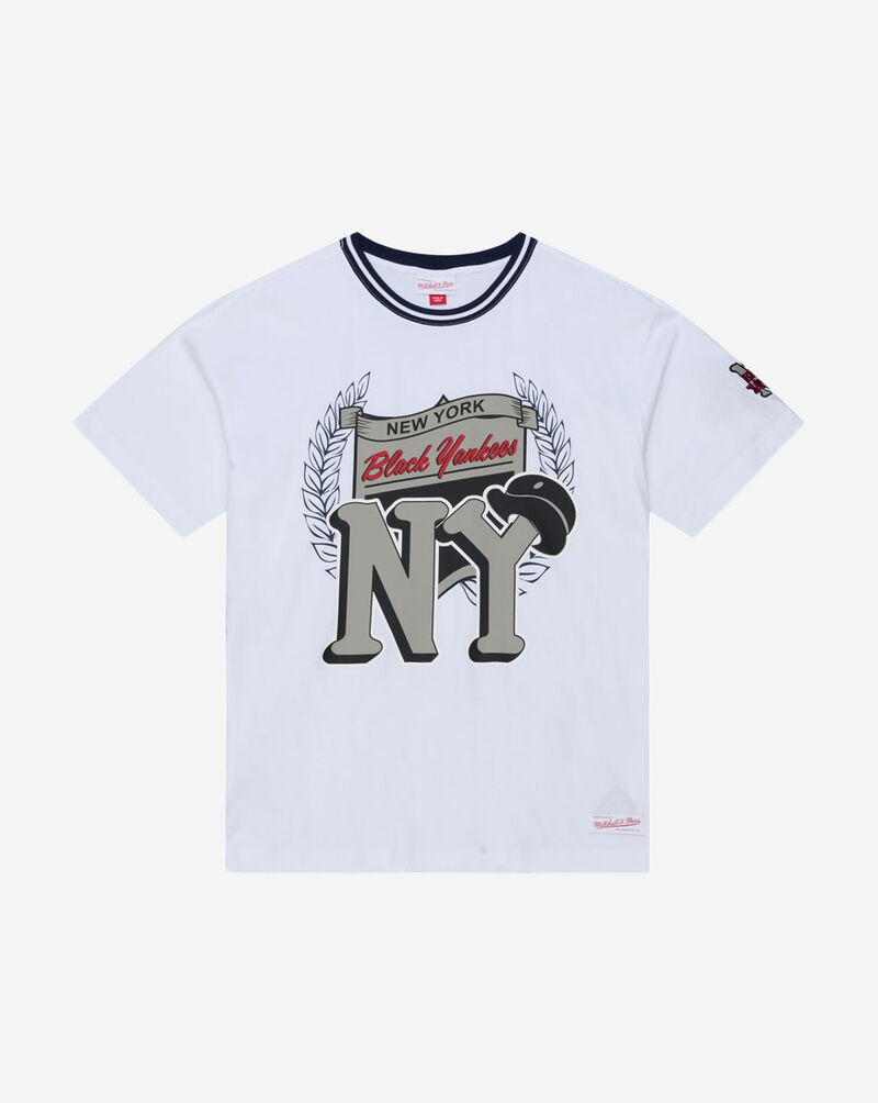 Mitchell  Ness New York Black Yankees Aaron Judge Traditional Tee SS19281-NBYWHIT White 1