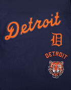 Big Boys' Detroit Tigers Retro Classic Striped Rib Tee