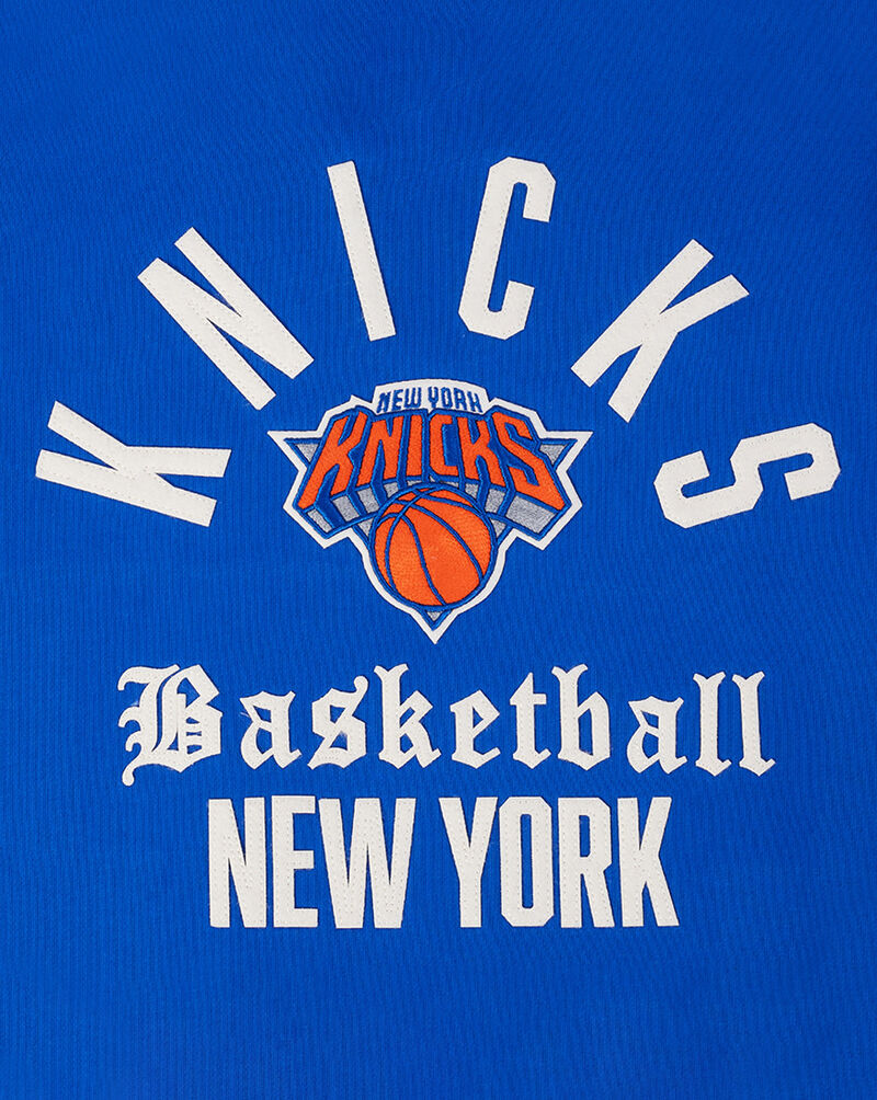 PRO STANDARD New York Knicks Modern Originals Fleece Hoodie BNK5516431-RYB Blue 3