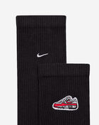 Nike Everyday Plus Crew Air Max Patch Socks FQ0327-010 Black 2
