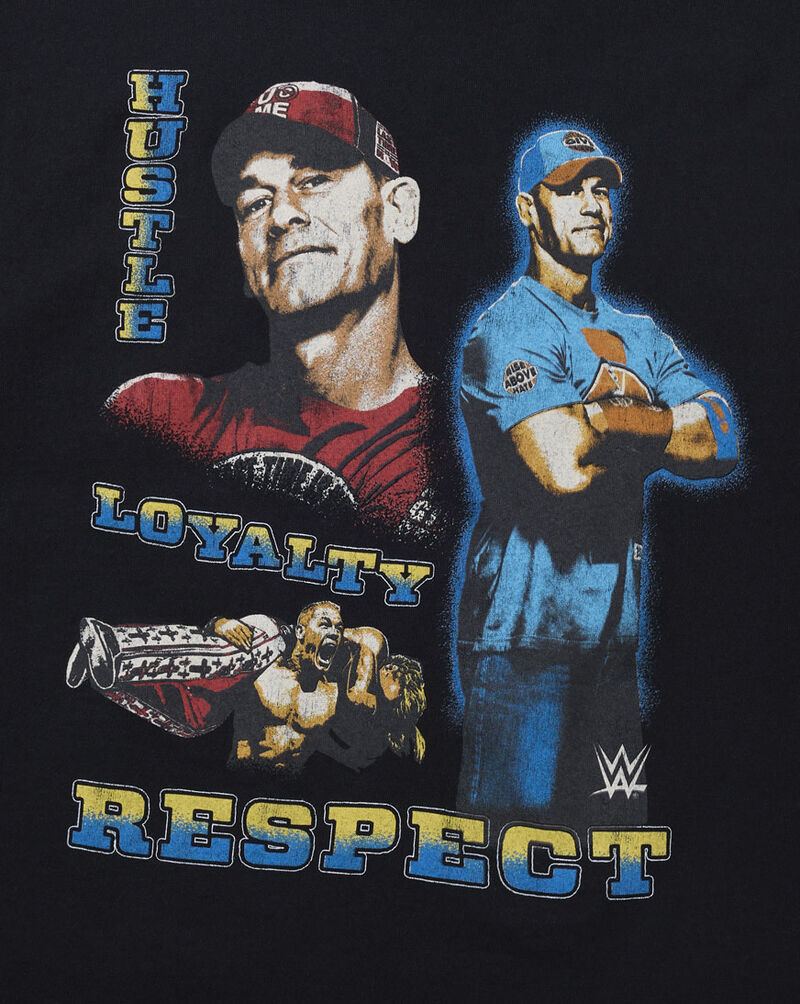 Graphic Tees Kids' WWE John Cena Tee WWE0087B1005 Black 3