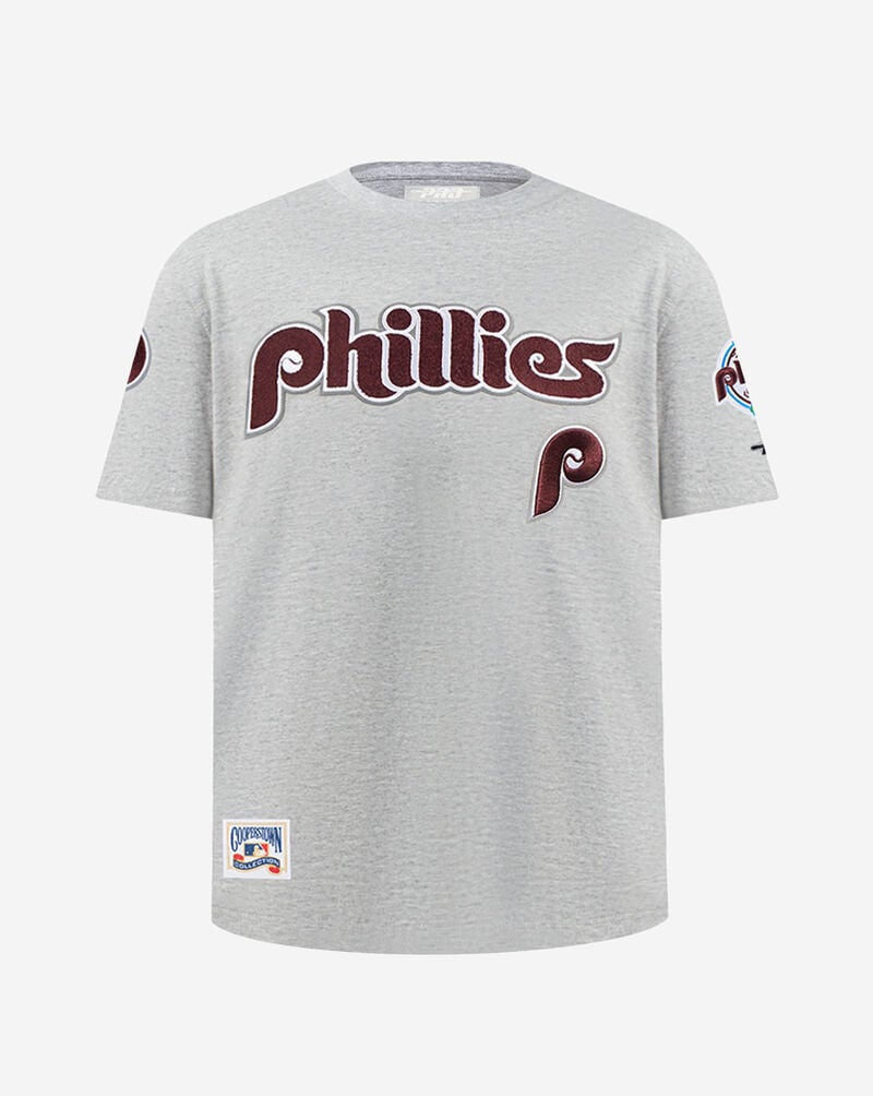 PRO STANDARD Big Boys' Philadelphia Phillies Classic Tee LPHB1315072-HGR Grey 1
