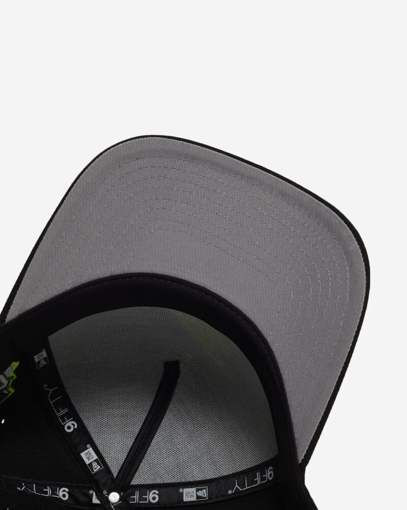 New Era 9Fifty Atlanta Braves A-Frame Snapback Hat 71002381 Black 4