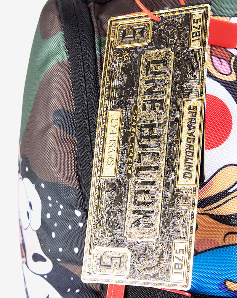 Sprayground '90s Nick Camo Wave Backpack B3450 Multi 4