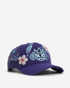 Cult of Individuality Snakes Mesh Back Trucker Hat 626AS-CHS04A Purple 1