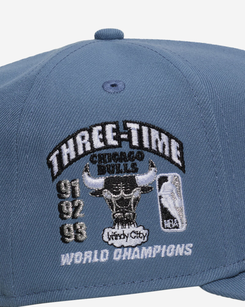 New Era 9Fifty Chicago Bulls A-Frame Snapback Hat 71084050 Blue 2