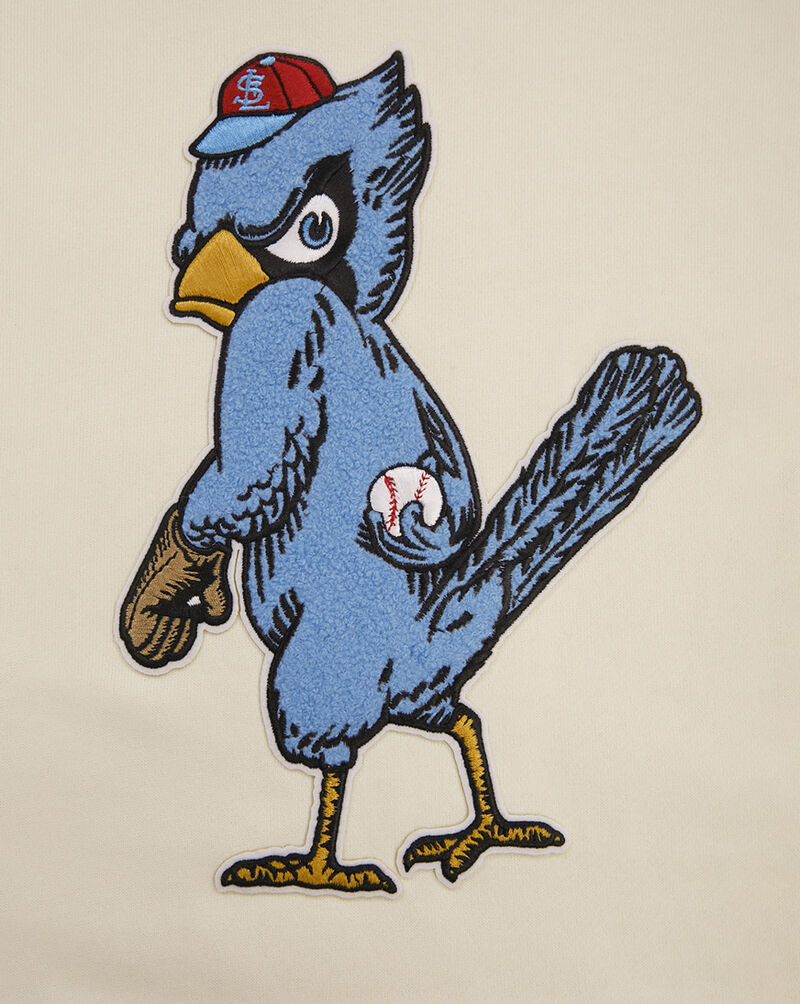 PRO STANDARD St. Louis Cardinals Retro Classic Fleece Pull Over Hoodie  LSC535475-EUN cream 4