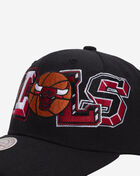 Mitchell  Ness Chicago Bulls Hyper Type Pro Crown Snapback Hat HP10412-CBUBLCK Black 2