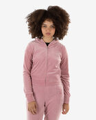 Small Bling Velour Hoodie