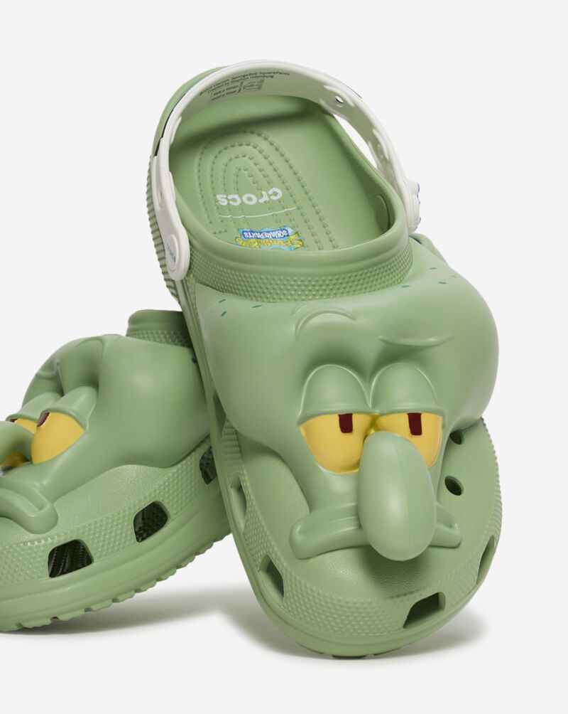 Crocs SpongeBob SquarePants X Crocs Classic Clog "Squidward" 212350-90H Green 9