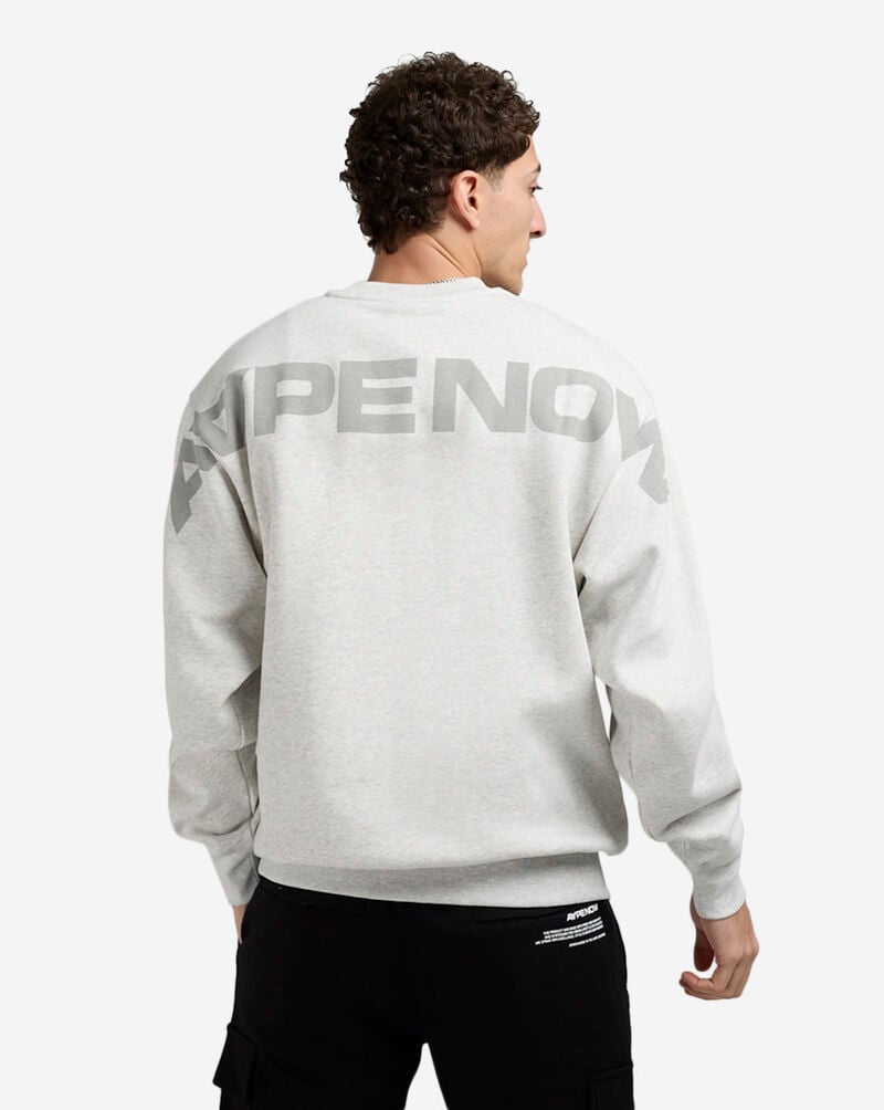 AAPE Fleece Crewneck  AAPSWMB321XAN-WH2 Grey 2