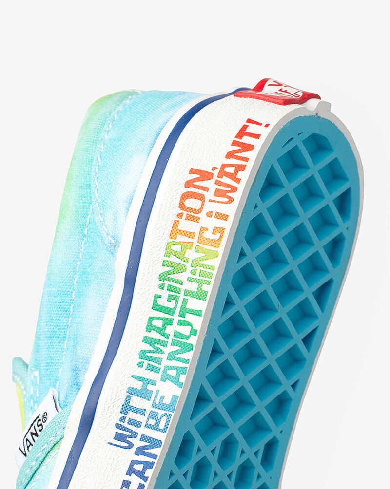 Vans Pre-School Spongebob Squarepants X Classic Slip-On "IMAGINAAATION" VN0A5KXMZAW Blue 6