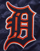 Detroit Tigers Old English Rib Satin Jacket