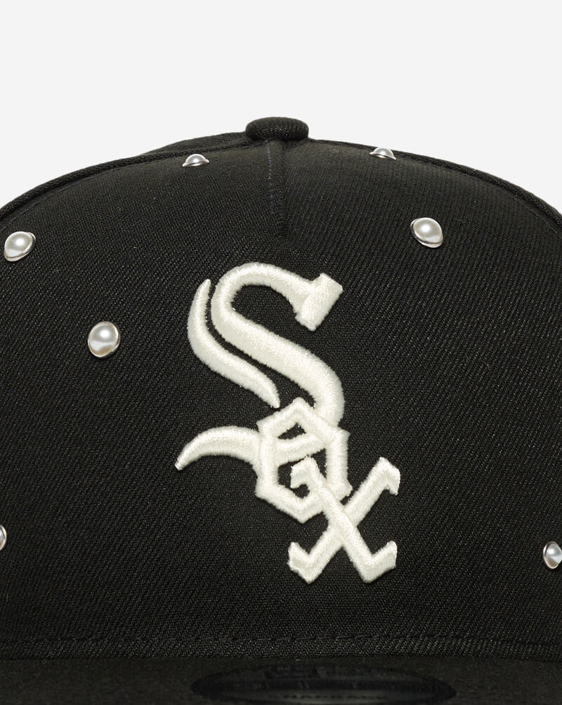 New Era 9Fifty Chicago White Sox Pearls A-Frame Snapback Hat 60942274 Black 2