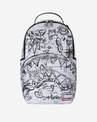 Sprayground Doodles Over Math Homework Backpack B8665 Multi 1