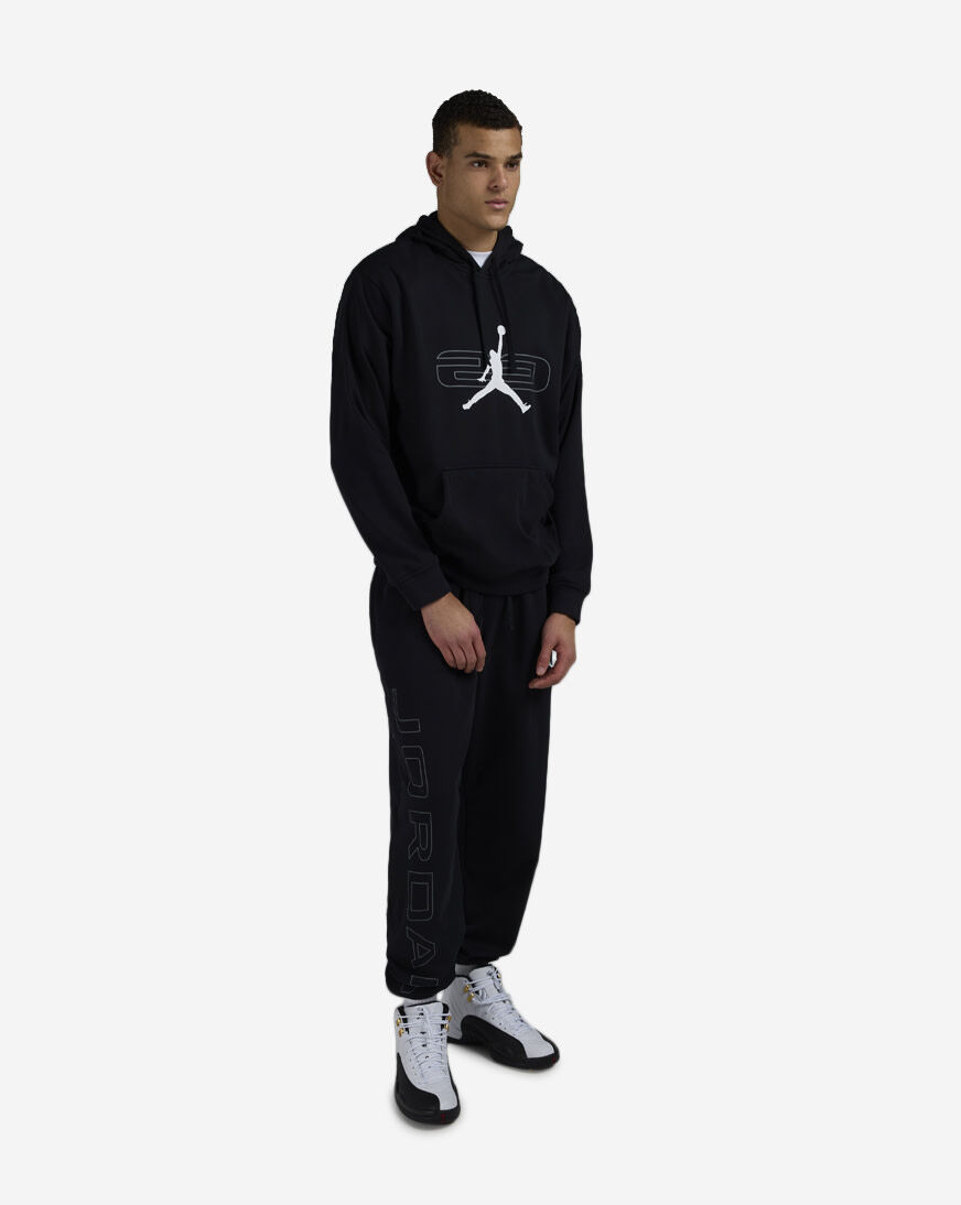 Shop Jordan Sport Crossover Fleece Pullover Hoodie HQ8694-010
