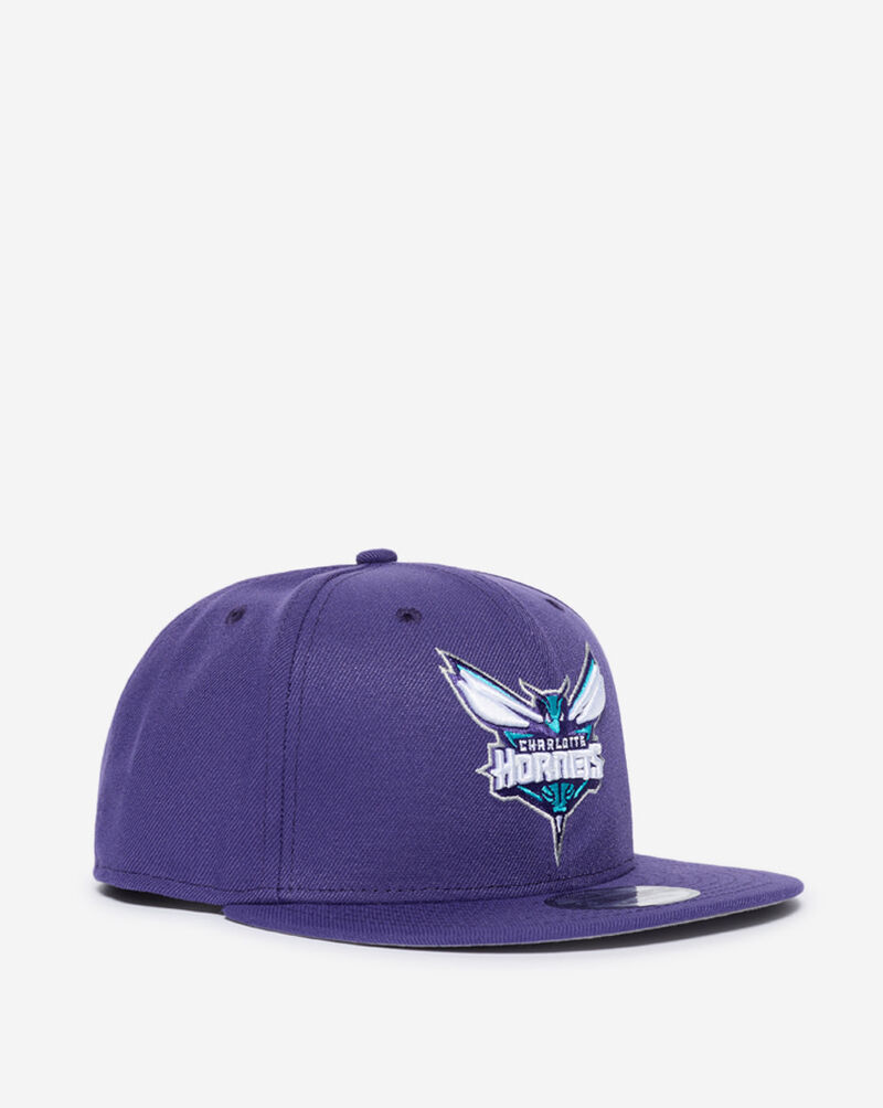 New Era 9Fifty Charlotte Hornets A-Frame Snapback Hat 70556849 Purple 1