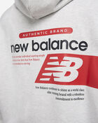 New Balance Athletics Relaxed Player Hoodie MT43561-AHH Grey 3