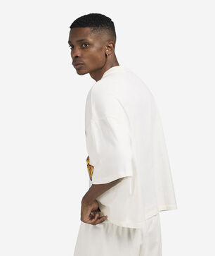  Floral Logo Cropped Tee