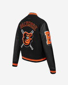 Baltimore Orioles Mash Up Rib Wool Varsity Jacket