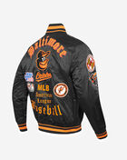 Baltimore Orioles Old English Rib Satin Jacket