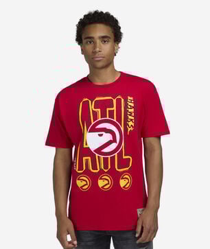 Atlanta Hawks Hardwood Classics Retro City T-Shirt