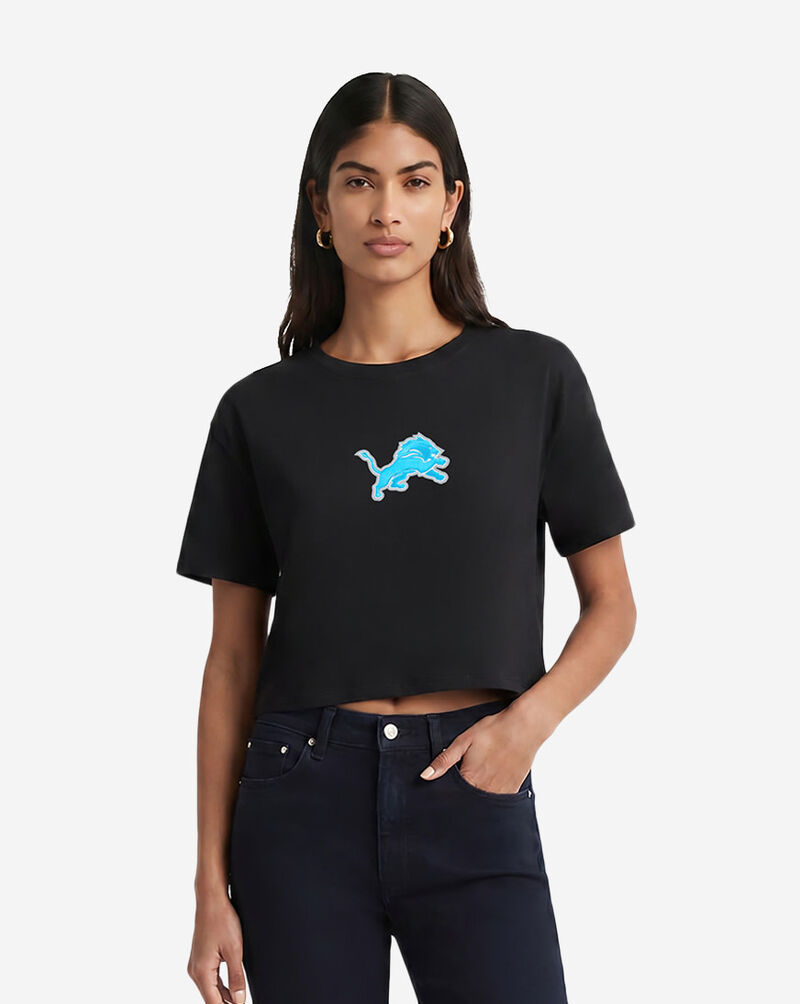 PRO STANDARD Detroit Lions Wingspan Boxy Tee FDLA410517-BLK Black 1