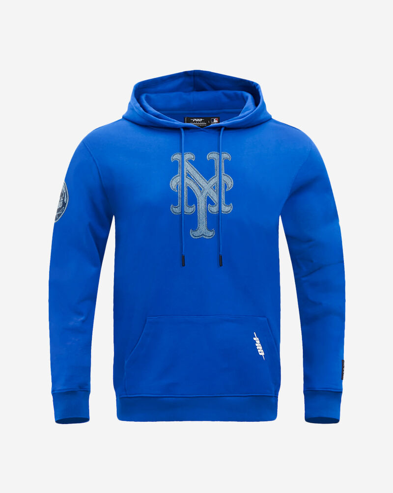 PRO STANDARD New York Mets Varsity Blues Fleece Pull Over Hoodie  LNM539128-RYB Blue 1