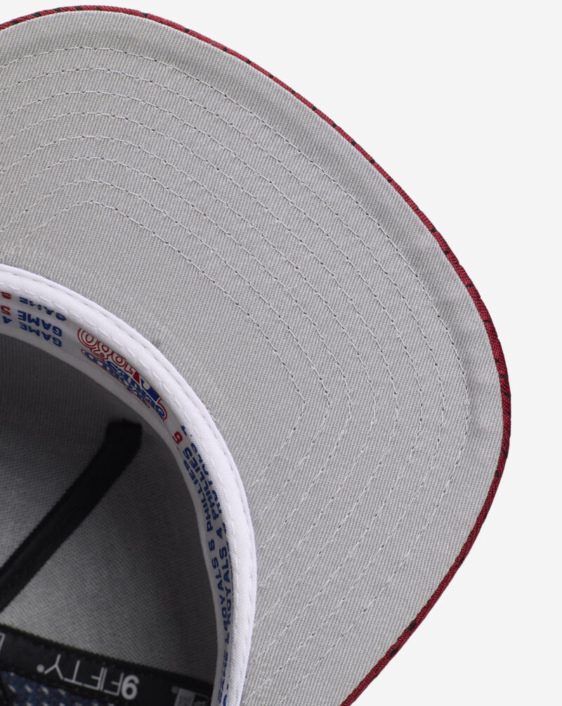 New Era 9Fifty 45th Anniversary Mesh Philadelphia Phillies A-Frame Snapback Hat 60765639 Blue 4