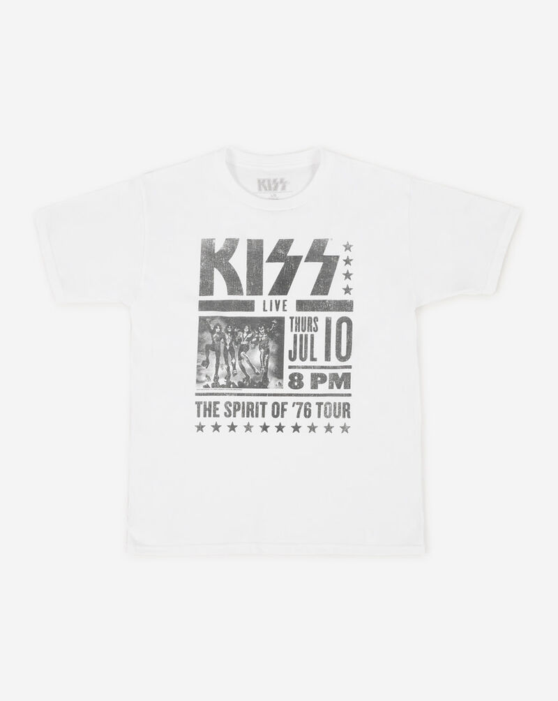 Shop Graphic Tees Grade School Kiss Band Tee KSS1191YB white SNIPES USA