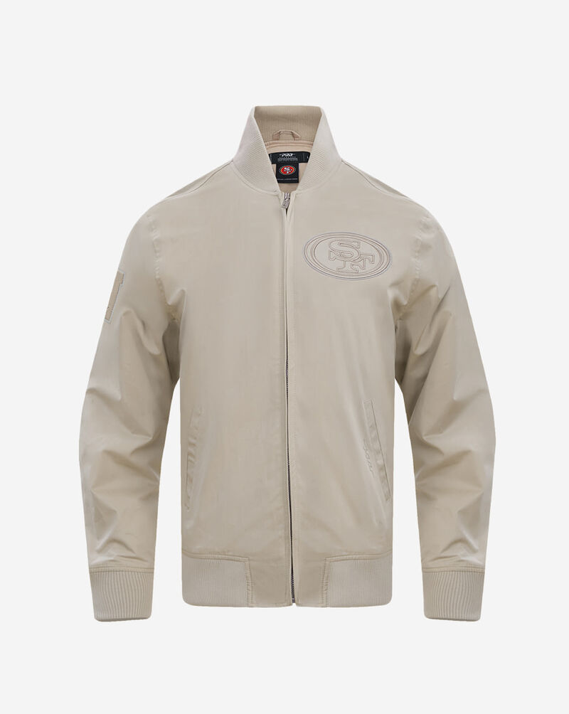 PRO STANDARD San Francisco 49ers Neutral Twill Jacket FS4644633-TAU Beige 1
