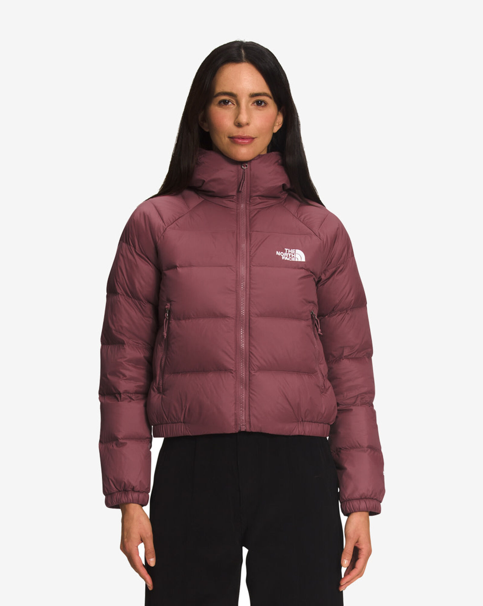 Shop The North Face Hyalite Down Hoodie NF0A5GGG-6R4 brown | SNIPES USA
