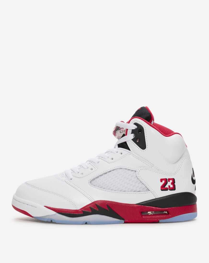 Nike Air Jordan 5 Retro ホワイト/ファイヤーレッド 10 1月26日発売予定】 ナイキ エアジョーダン5 レトロ ホワイト