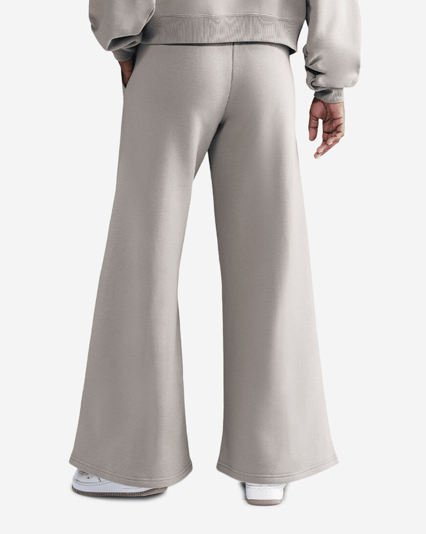 Shop Nike NSW Phoenix Fleece Wide-Leg Contrast Sweatpants IM7492