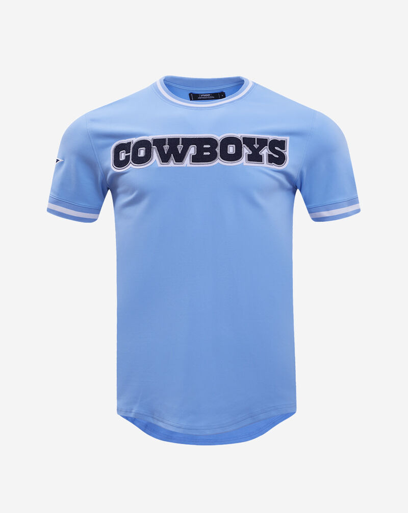 PRO STANDARD Dallas Cowboys Classic Chenille Double Knit Tee FDC1410292-UNI Blue 1