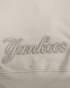 Big Girls' New York Yankees Neutral Fleece Pullover Hoodie