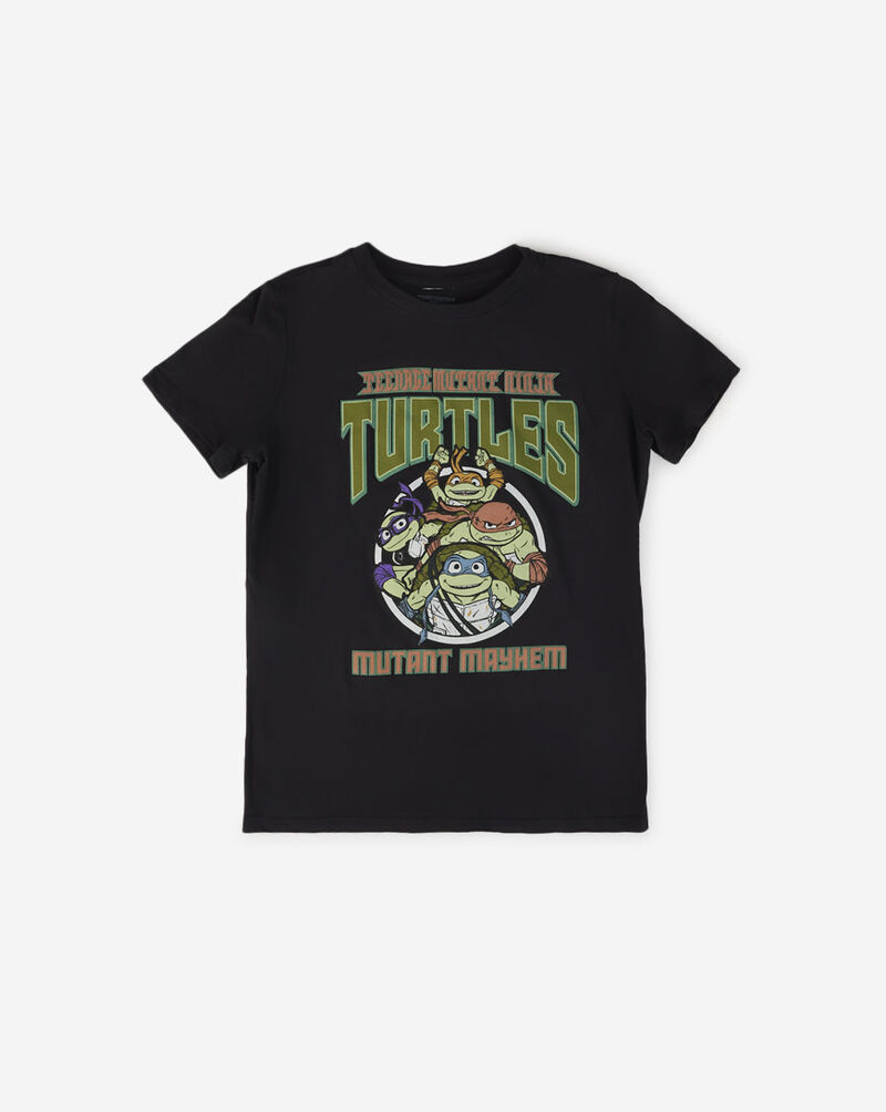 Graphic Tees Grade School TNT Mutant Mayhem Tee 6TSB041-BLK Black 1