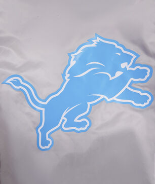 Detroit Lions Big Logo Satin Jacket