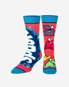 Nerds Split Crew Socks