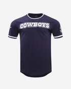 PRO STANDARD Dallas Cowboys Classic Chenille Double Knit Tee FDC1410292-MDN Blue 1