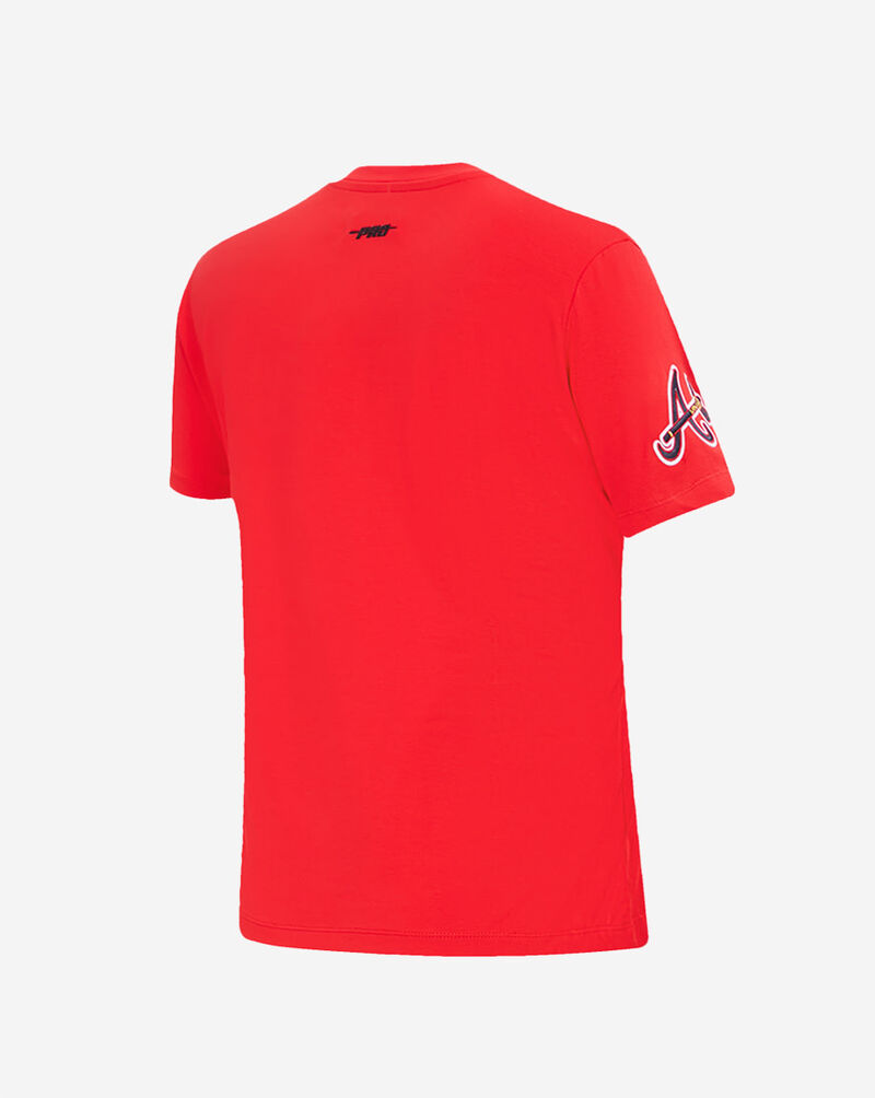 PRO STANDARD Atlanta Braves Classic Slim Fit Tee  LABA34347-RED Red 3
